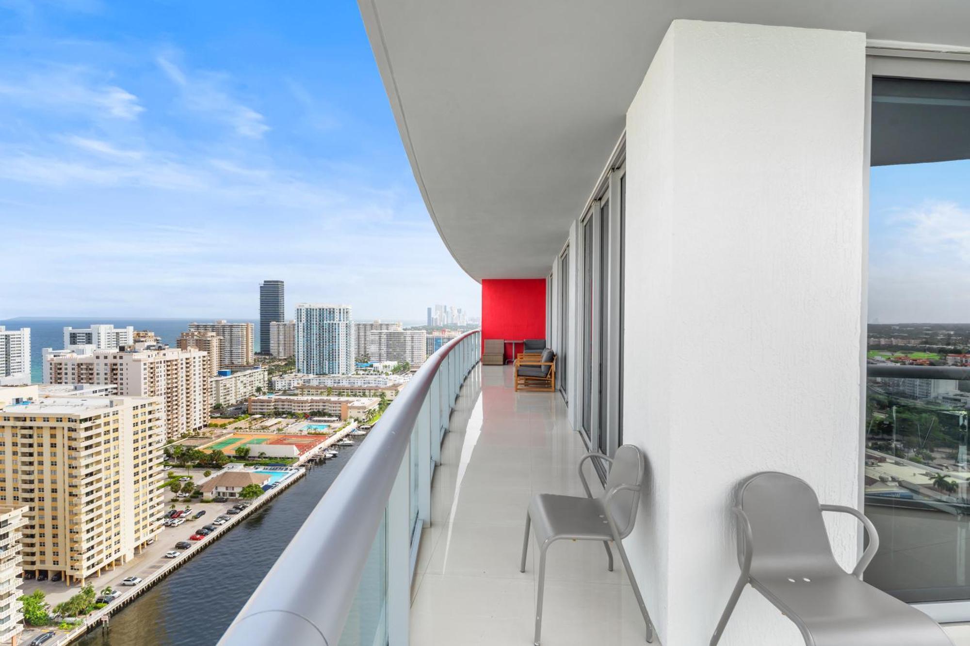 Beachwalk Resort - Vip Tower - Oceanview Unit 3 Bedroom & 3 Bathroom Hallandale Beach Ngoại thất bức ảnh